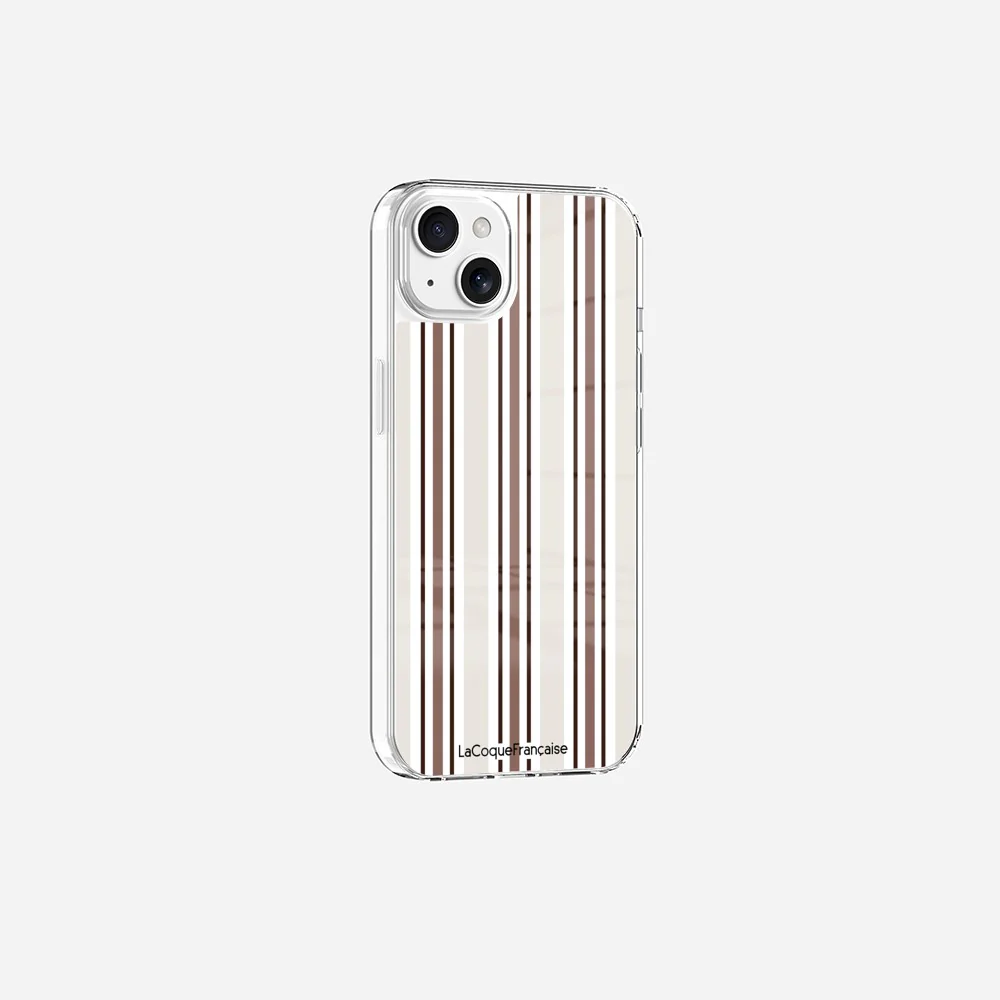 Coque Sans Anneaux Imprimee Rayure Greige - Image 16