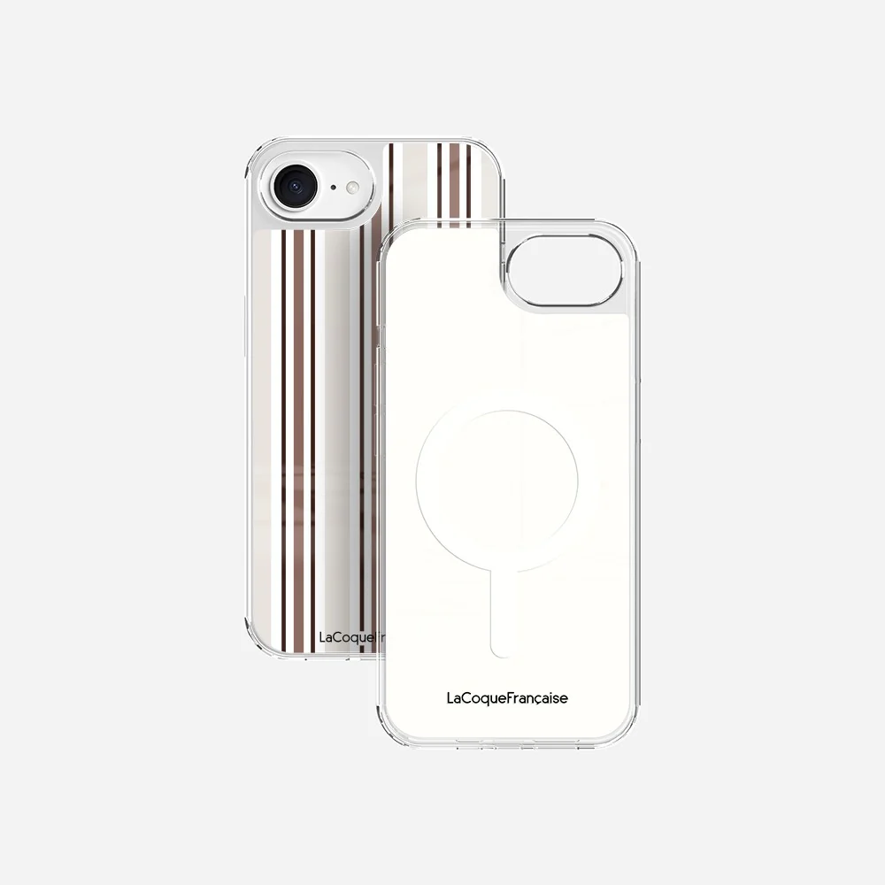 Coque Sans Anneaux Imprimee Rayure Greige - Image 22