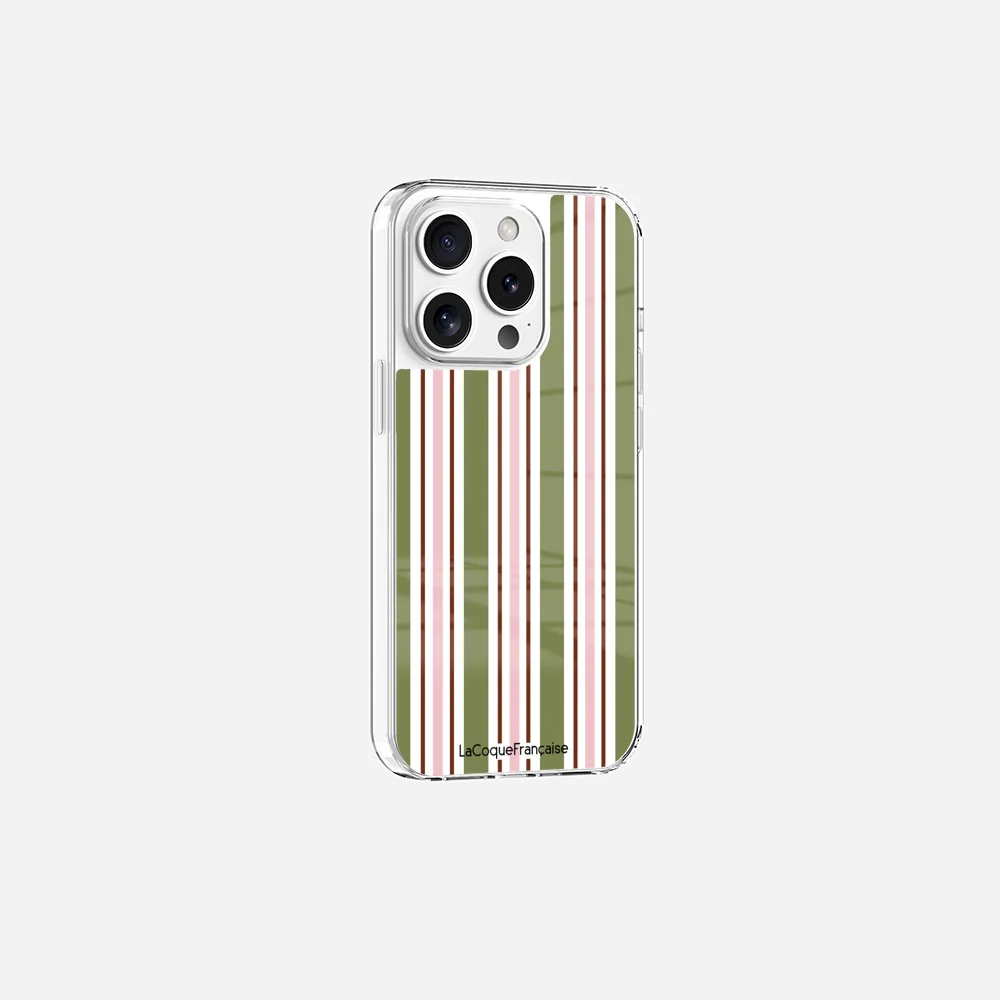 Coque Sans Anneaux Imprimee Rayure Kaki - Image 13
