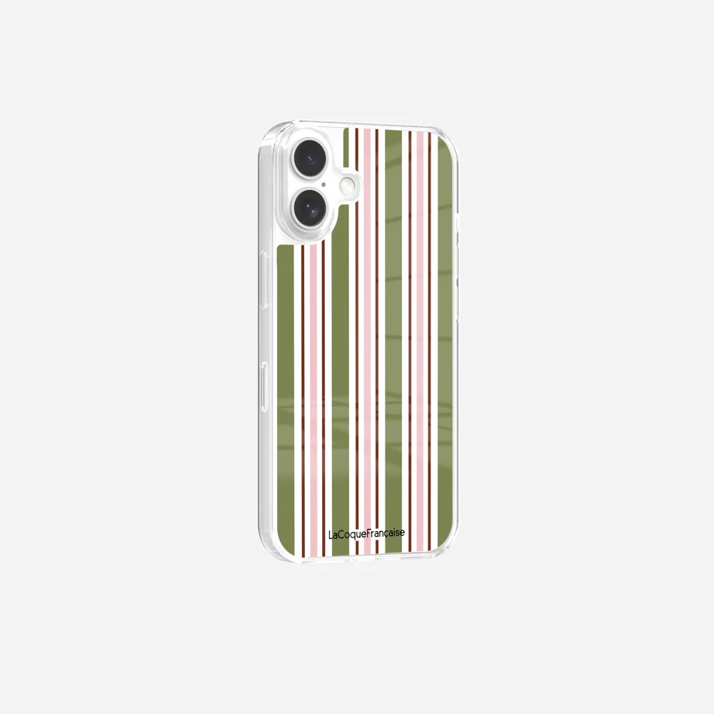 Coque Sans Anneaux Imprimee Rayure Kaki - Image 4