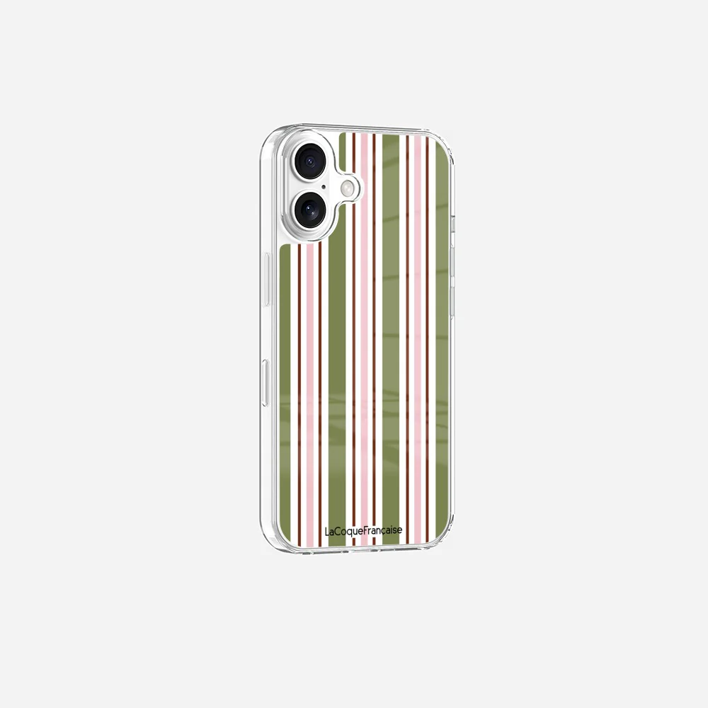 Coque Sans Anneaux Imprimee Rayure Kaki - Image 7