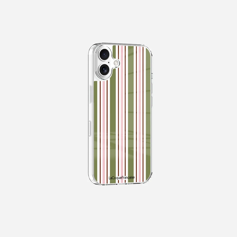 Coque Sans Anneaux Imprimee Rayure Kaki - Image 8