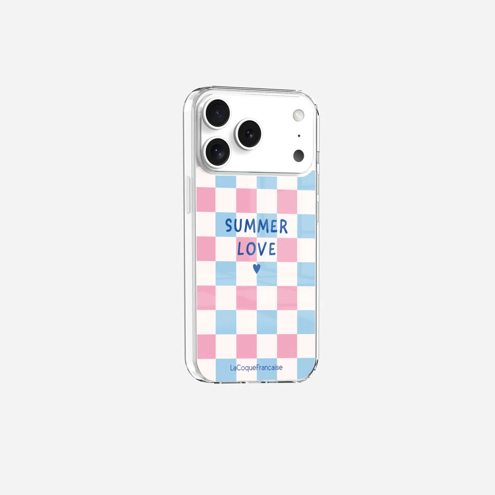 Coque Sans Anneaux Imprimee Summer Love Bleu - Image 4