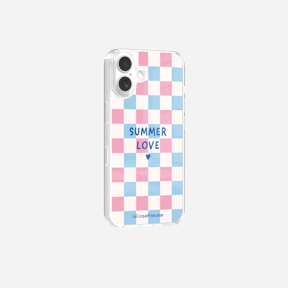 Coque Sans Anneaux Imprimee Summer Love Bleu - Image 5