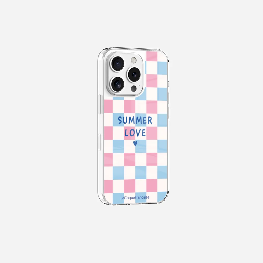 Coque Sans Anneaux Imprimee Summer Love Bleu - Image 6