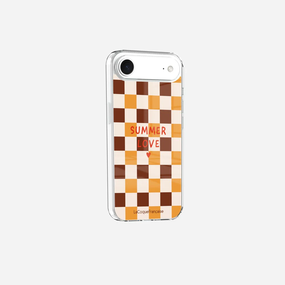 Coque Sans Anneaux Imprimee Summer Love Brun
