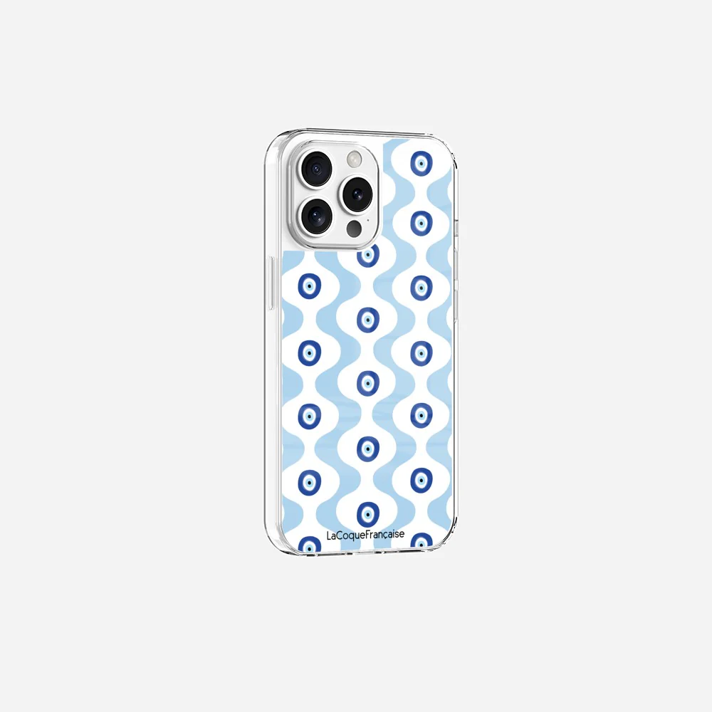 Coque Sans Anneaux Imprimee Vagues Bleu - Image 18