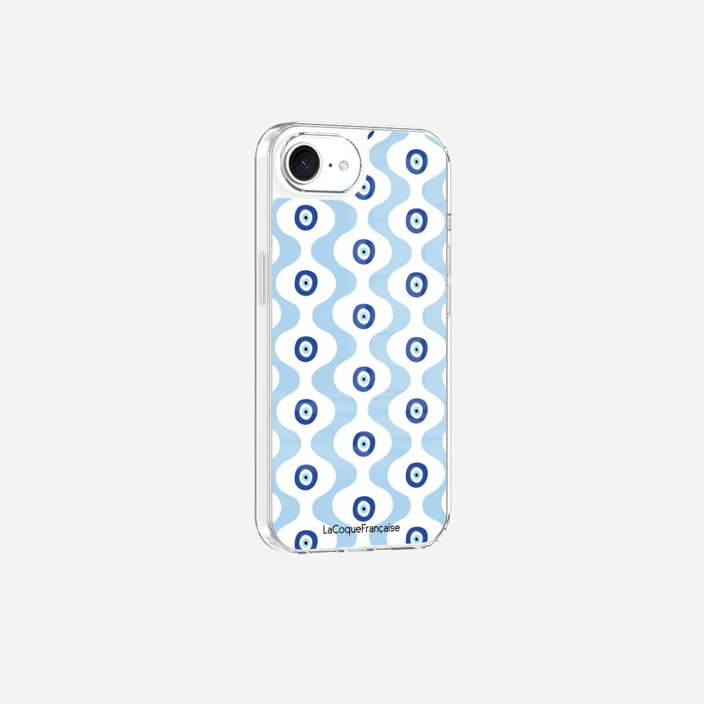 Coque Sans Anneaux Imprimee Vagues Bleu - Image 2