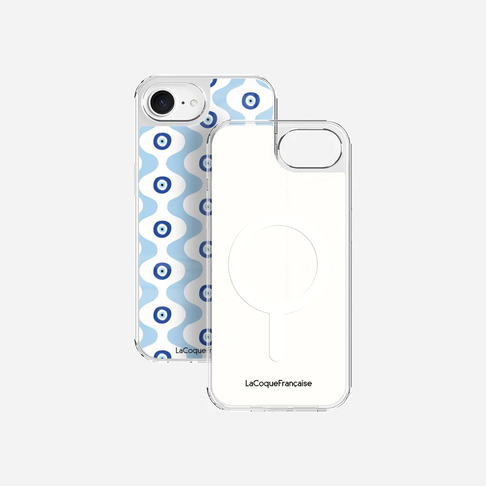 Coque Sans Anneaux Imprimee Vagues Bleu - Image 22