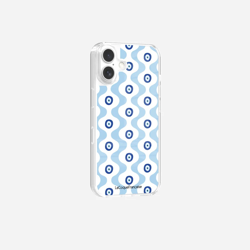 Coque Sans Anneaux Imprimee Vagues Bleu - Image 5