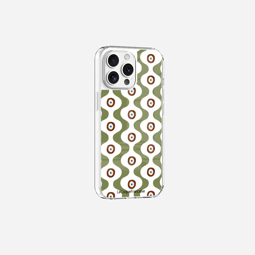 Coque Sans Anneaux Imprimee Vagues Vert - Image 15