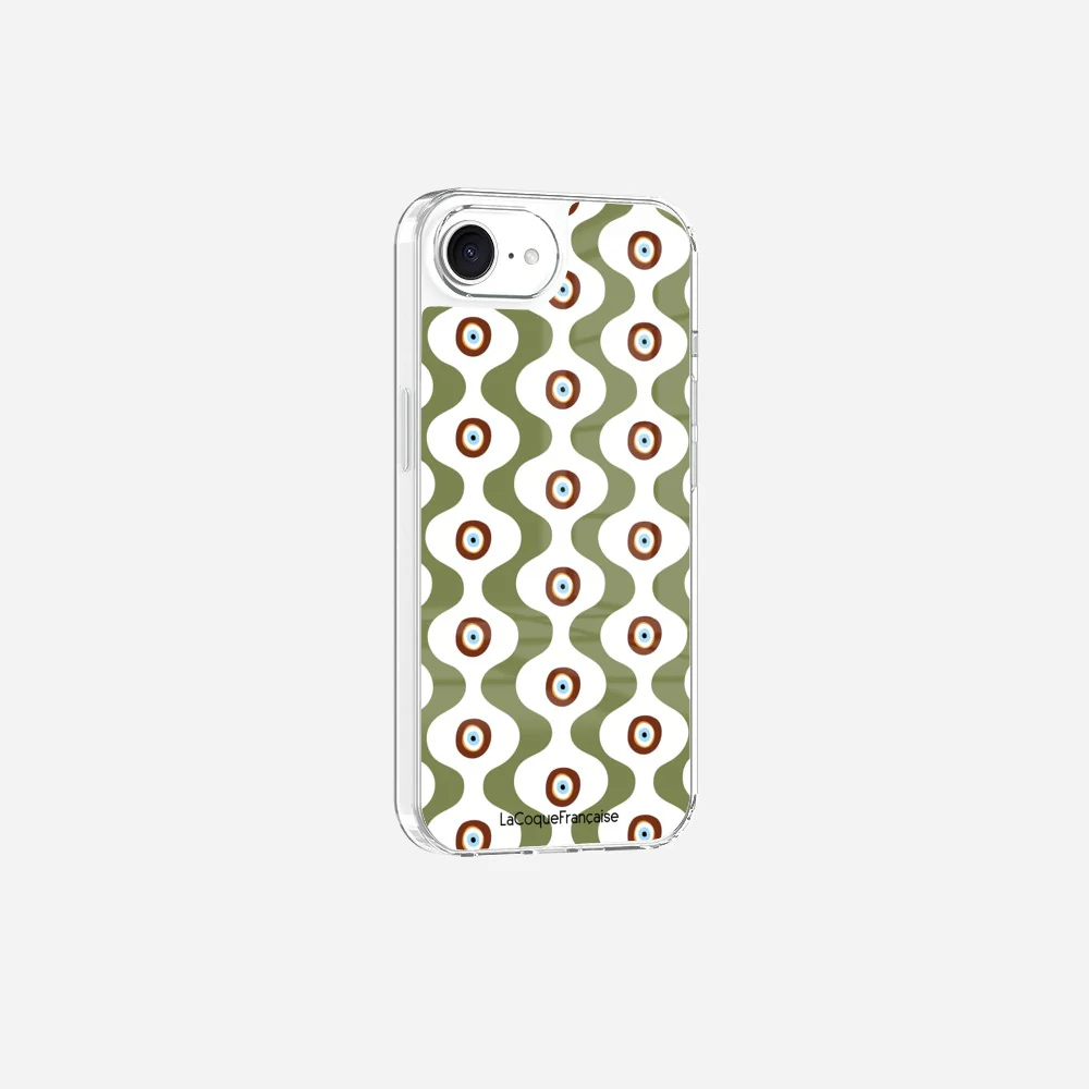 Coque Sans Anneaux Imprimee Vagues Vert - Image 2