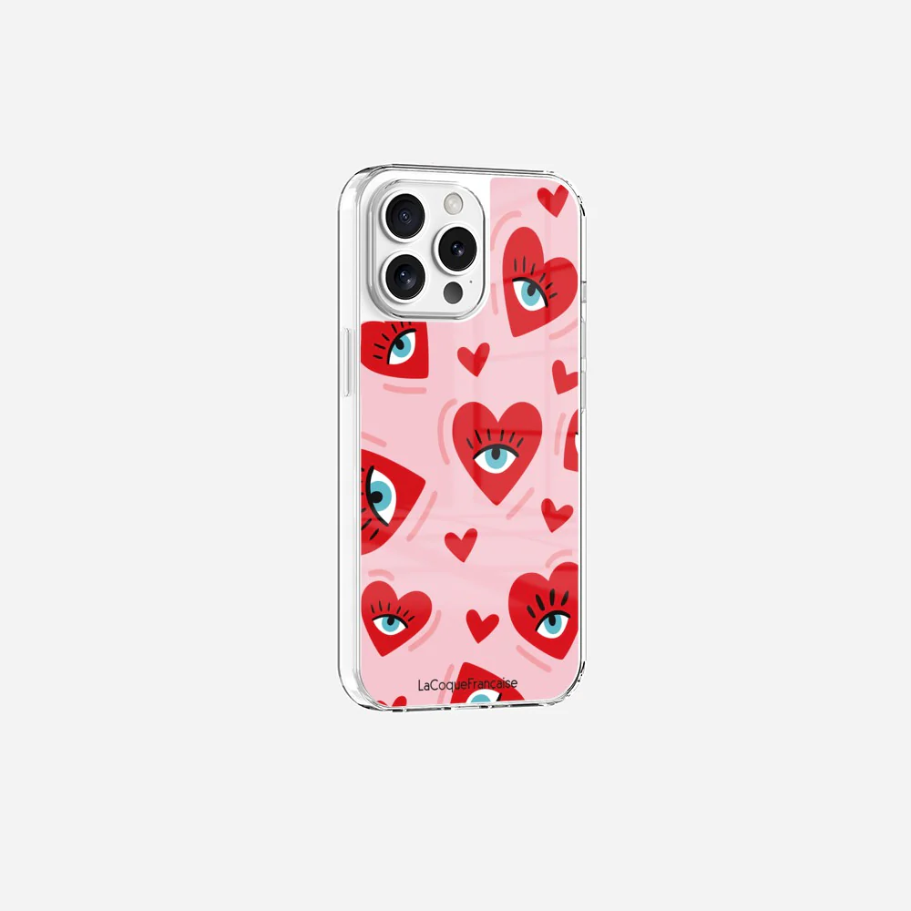 Coque Sans Anneaux Imprimee Yeux D'amour - Image 13