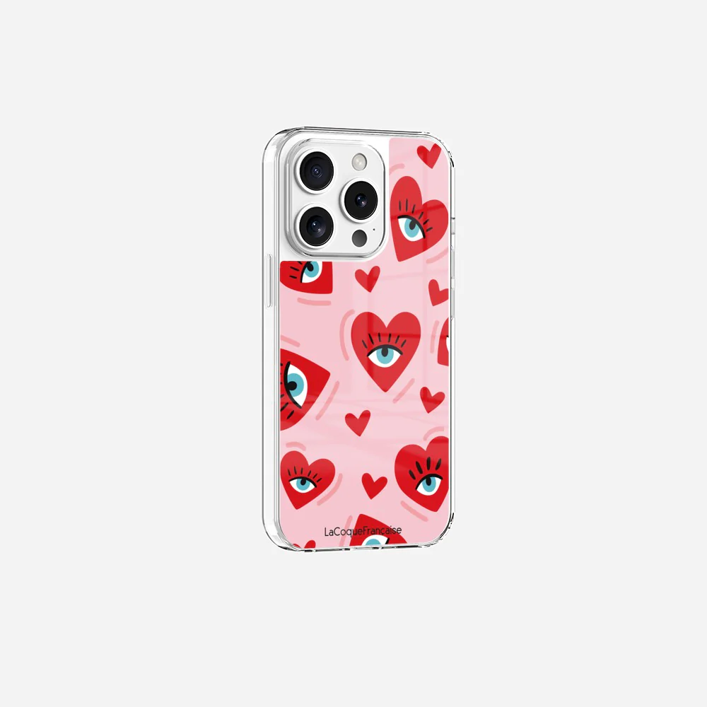 Coque Sans Anneaux Imprimee Yeux D'amour - Image 16