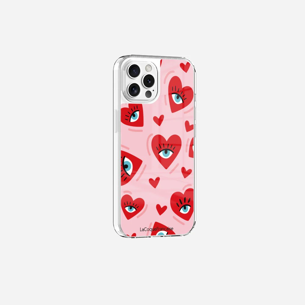 Coque Sans Anneaux Imprimee Yeux D'amour - Image 19