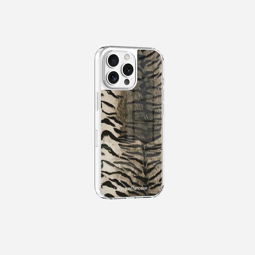Coque Sans Anneaux Imprimee Zebre Gris - Image 4