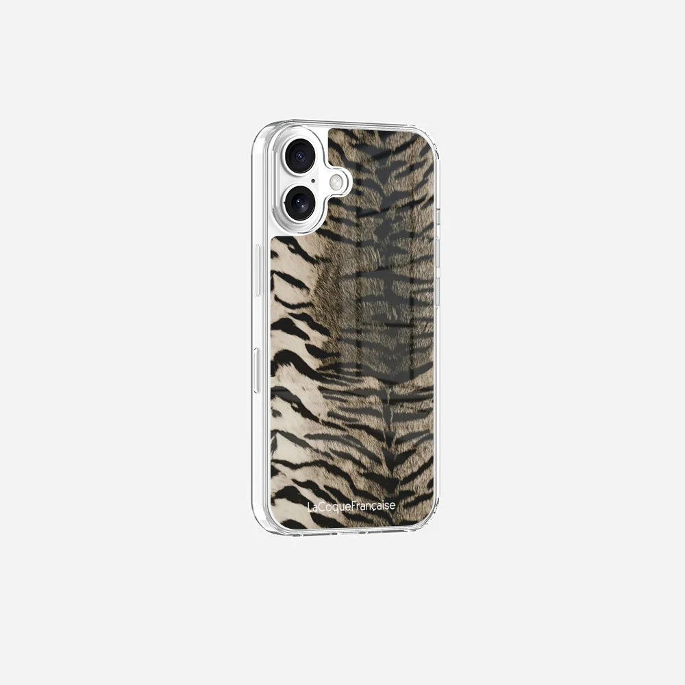 Coque Sans Anneaux Imprimee Zebre Gris - Image 5