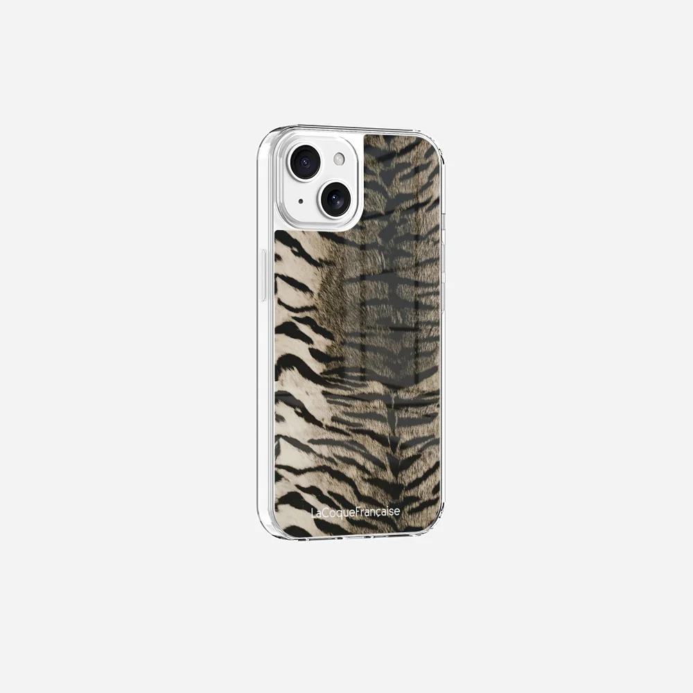 Coque Sans Anneaux Imprimee Zebre Gris - Image 9