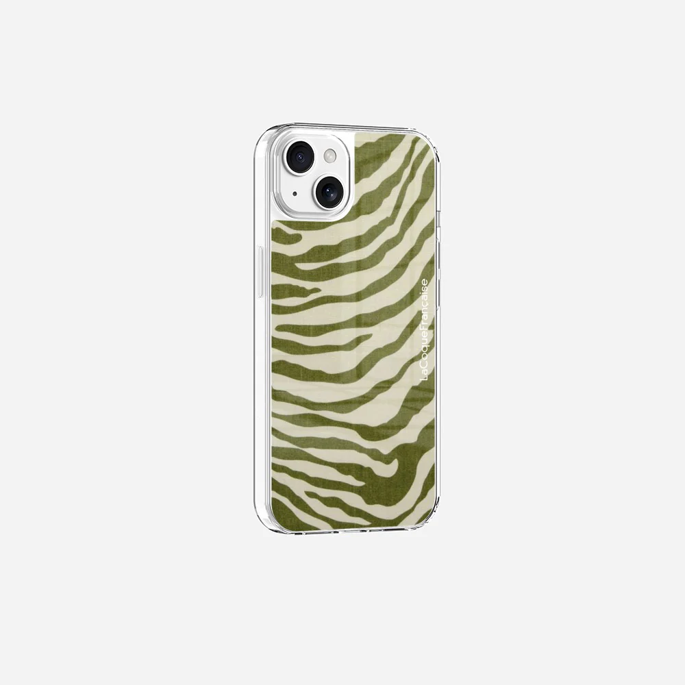 Coque Sans Anneaux Imprimee Zebre Vert - Image 18