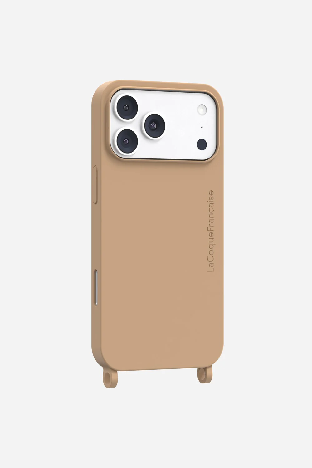 Coque Anneaux Soft Touch Beige - Image 3