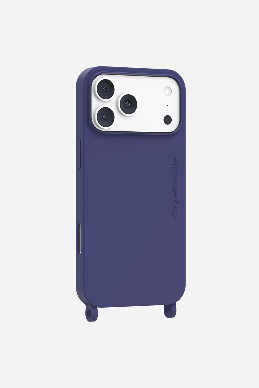 Coque Anneaux Soft Touch Bleu - Image 3