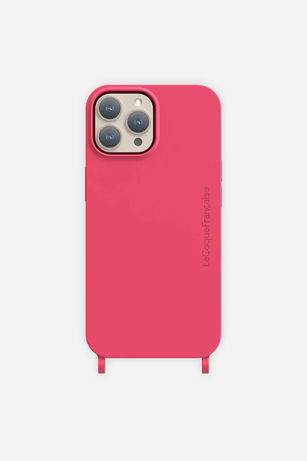 Coque Anneaux Soft Touch Framboise - Image 9