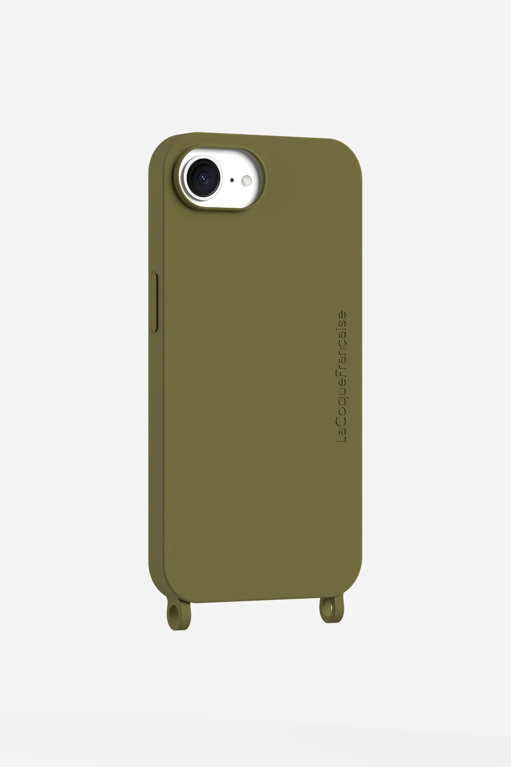 Coque Anneaux Soft Touch Kaki - Image 2