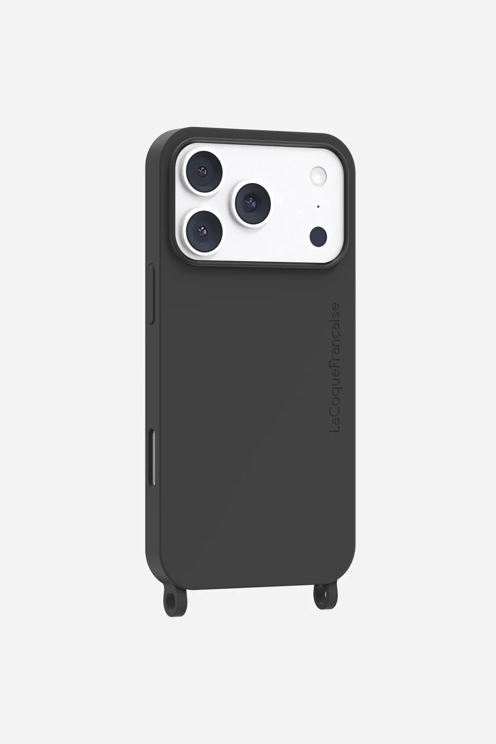 Coque Anneaux Soft Touch Noir - Image 4