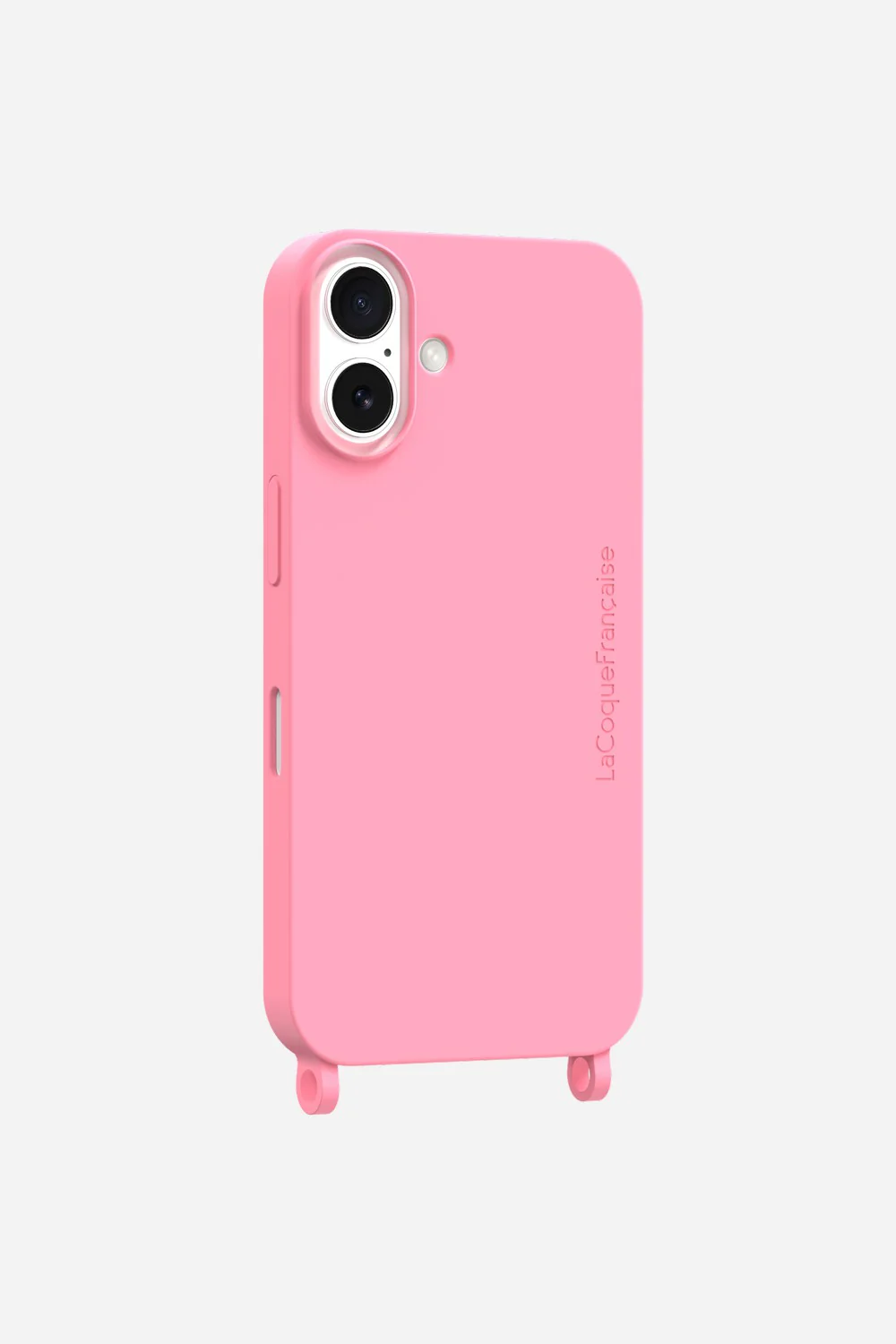 Coque Anneaux Soft Touch Rose - Image 5