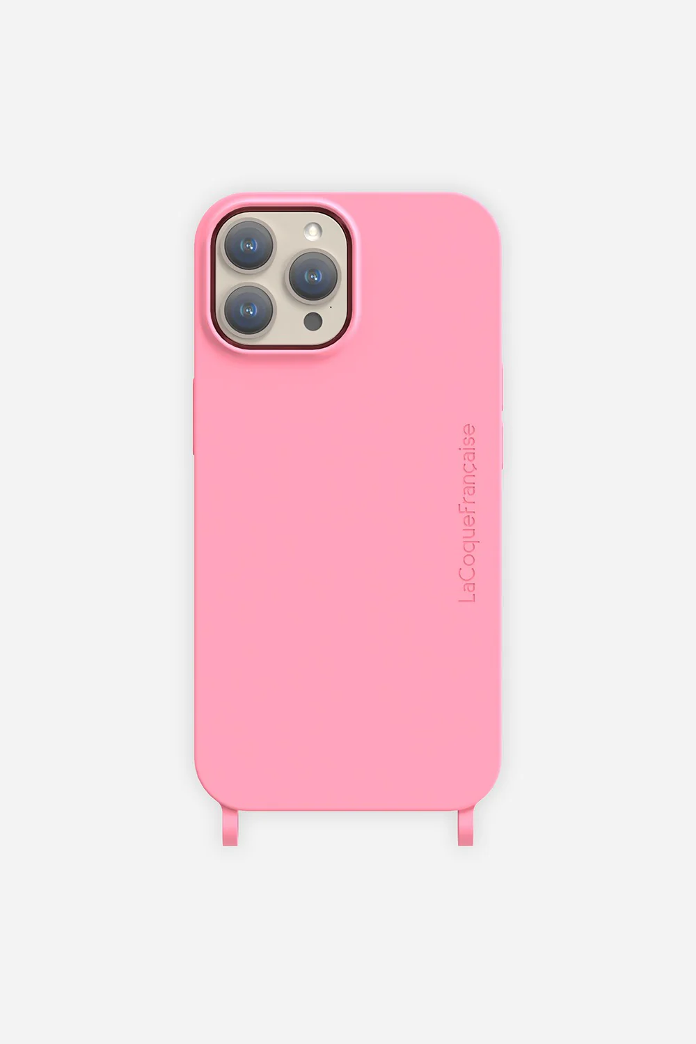 Coque Anneaux Soft Touch Rose - Image 7