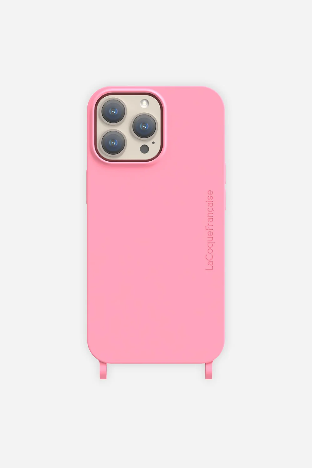 Coque Anneaux Soft Touch Rose - Image 8