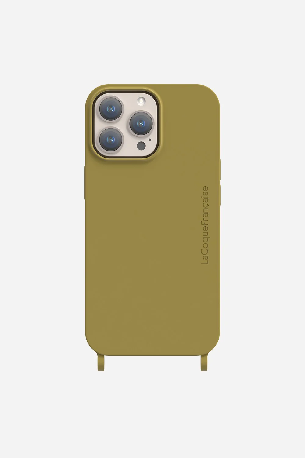 Coque Anneaux Soft Touch Vert Olive - Image 6