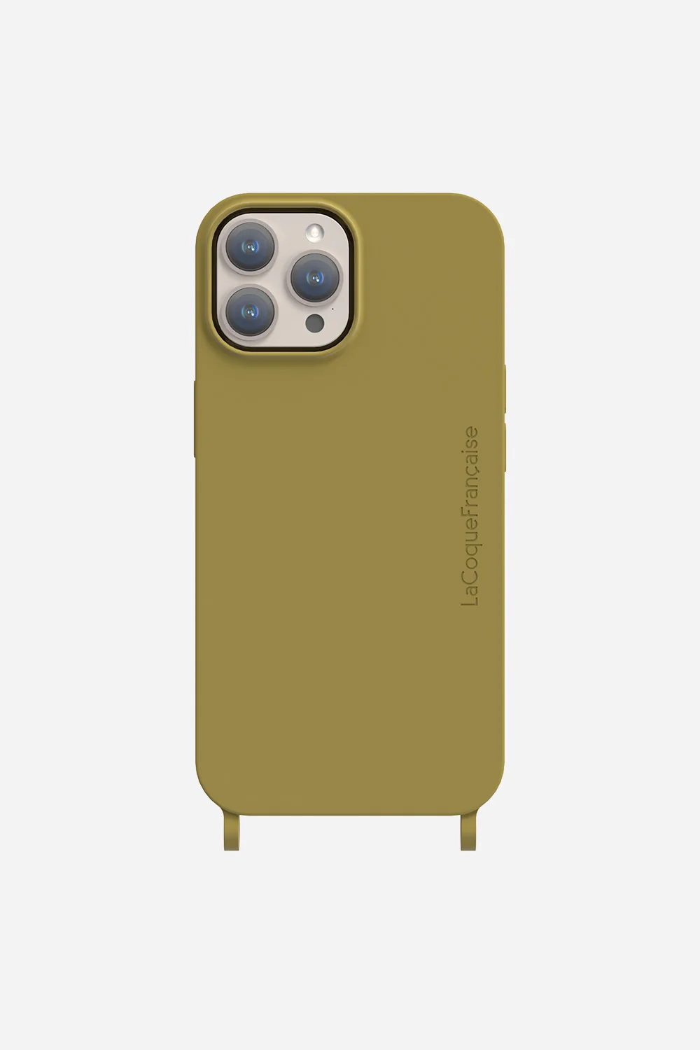 Coque Anneaux Soft Touch Vert Olive - Image 7
