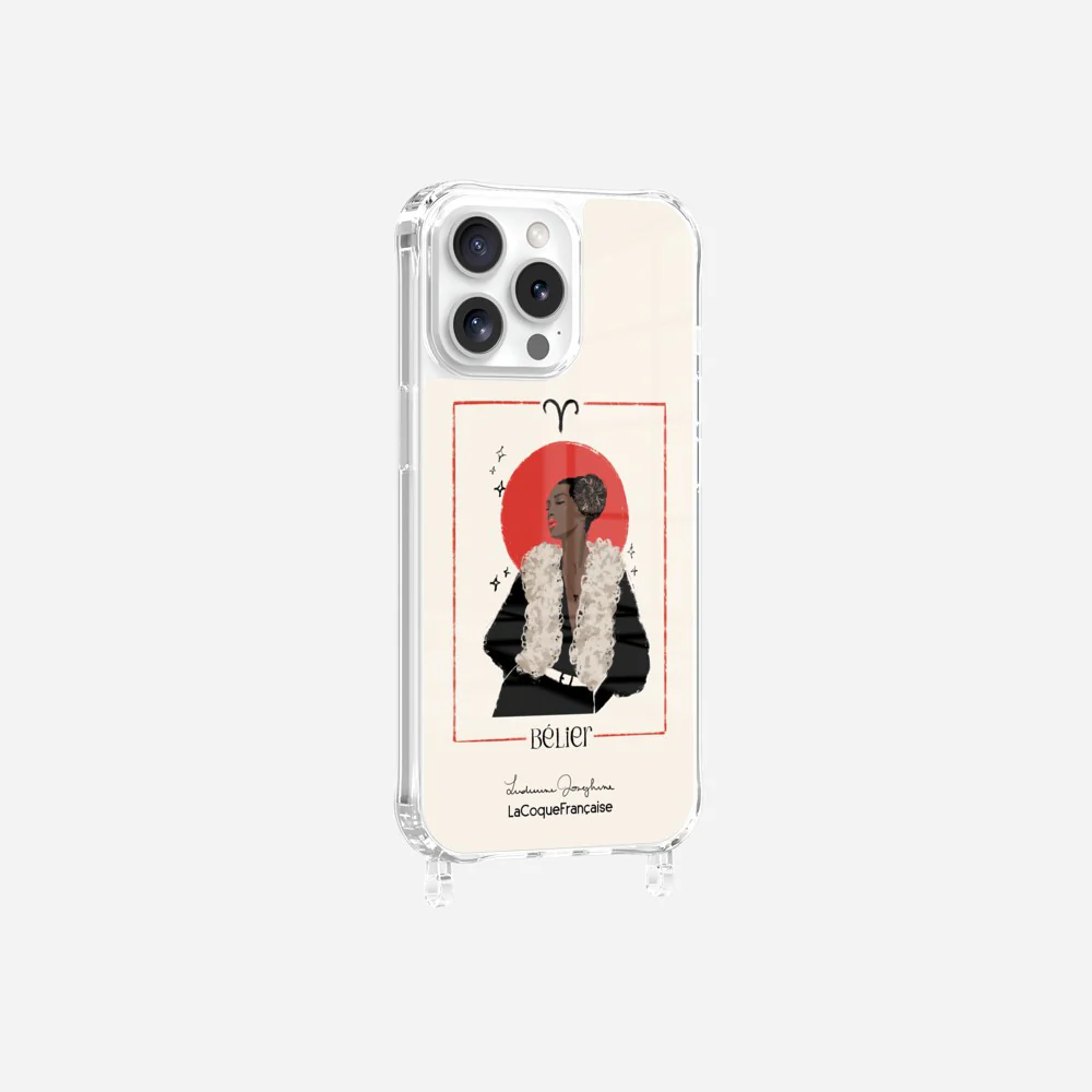 Coque LUDIVINE JOSEPHINE X LCF Anneaux Imprimee Belier - Image 11