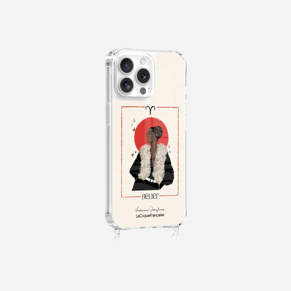 Coque LUDIVINE JOSEPHINE X LCF Anneaux Imprimee Belier - Image 15