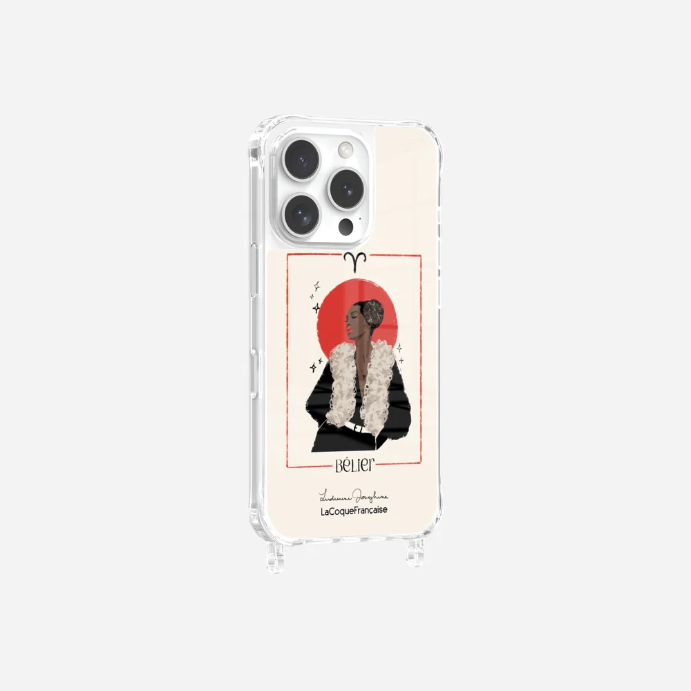 Coque LUDIVINE JOSEPHINE X LCF Anneaux Imprimee Belier - Image 6