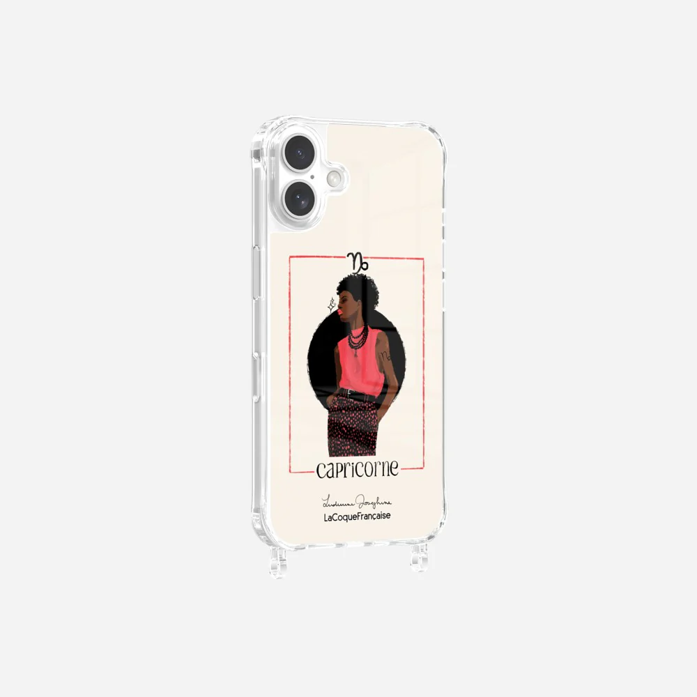 Coque LUDIVINE JOSEPHINE X LCF Anneaux Imprimee Capricorne - Image 9