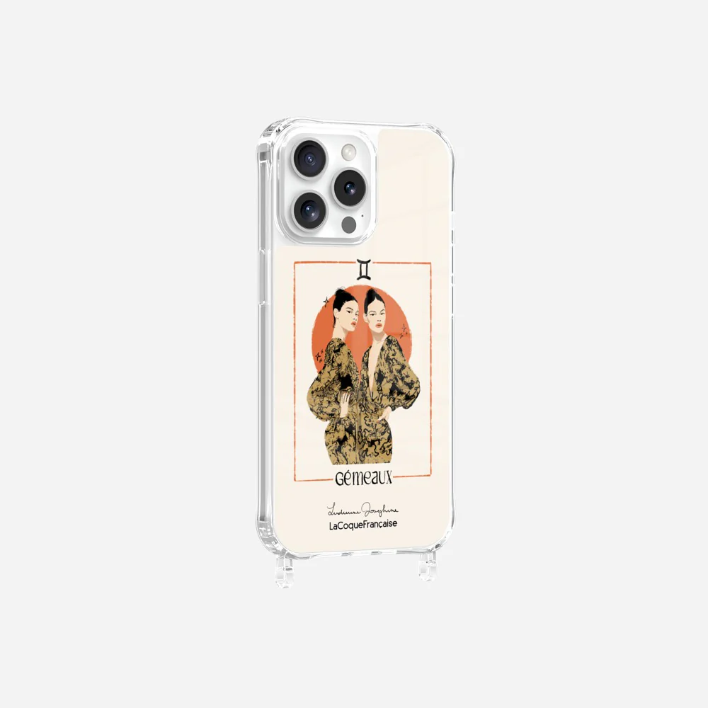 Coque LUDIVINE JOSEPHINE X LCF Anneaux Imprimee Gemeaux - Image 11