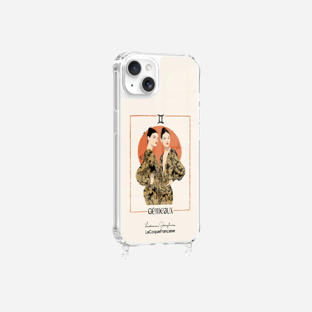 Coque LUDIVINE JOSEPHINE X LCF Anneaux Imprimee Gemeaux - Image 13
