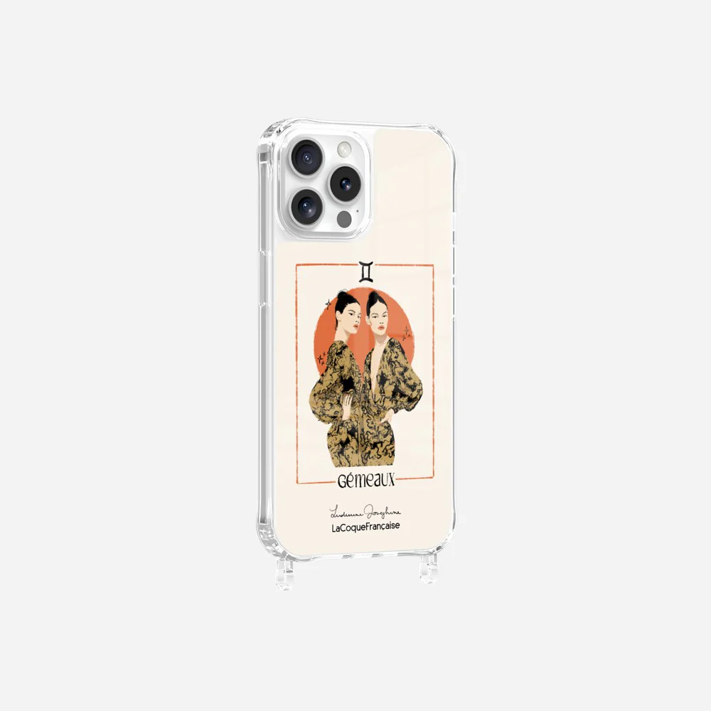 Coque LUDIVINE JOSEPHINE X LCF Anneaux Imprimee Gemeaux - Image 19