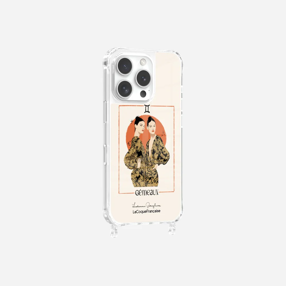 Coque LUDIVINE JOSEPHINE X LCF Anneaux Imprimee Gemeaux - Image 6