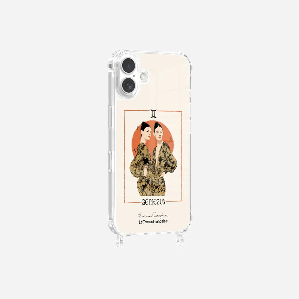 Coque LUDIVINE JOSEPHINE X LCF Anneaux Imprimee Gemeaux - Image 9