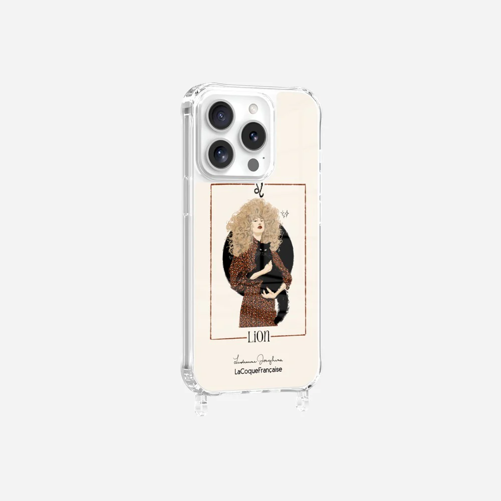 Coque LUDIVINE JOSEPHINE X LCF Anneaux Imprimee Lion - Image 10