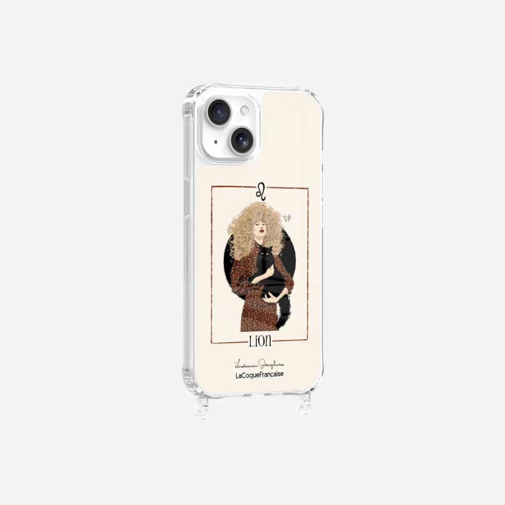 Coque LUDIVINE JOSEPHINE X LCF Anneaux Imprimee Lion - Image 12