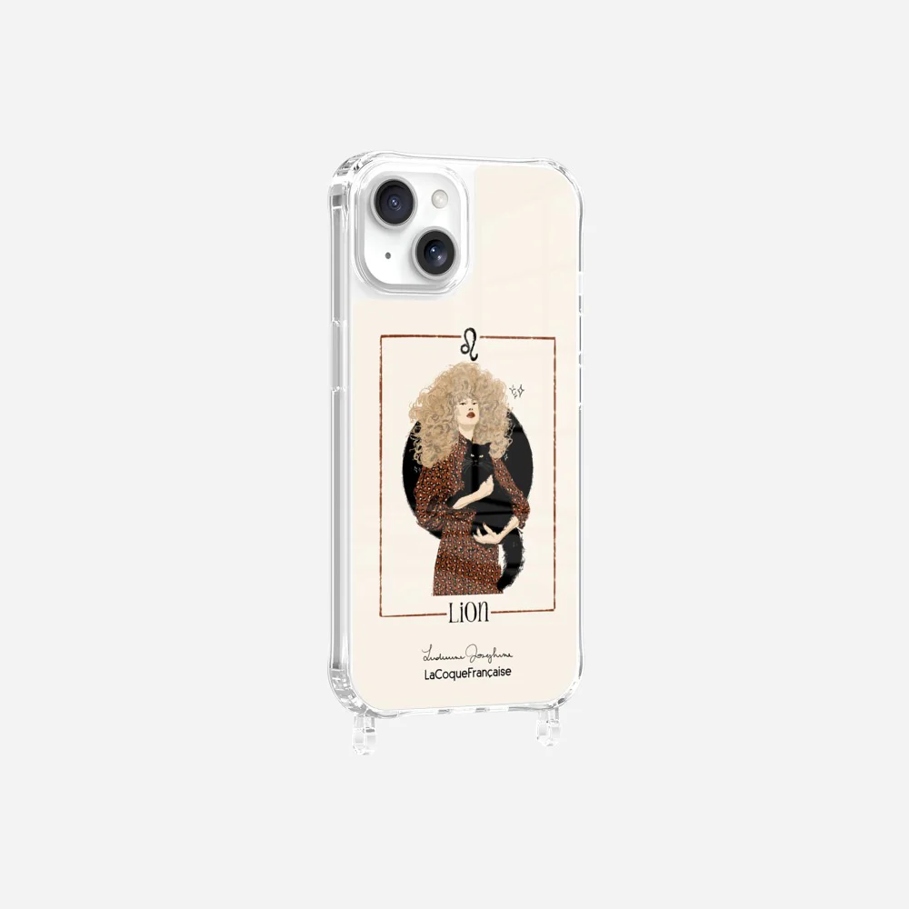 Coque LUDIVINE JOSEPHINE X LCF Anneaux Imprimee Lion - Image 16