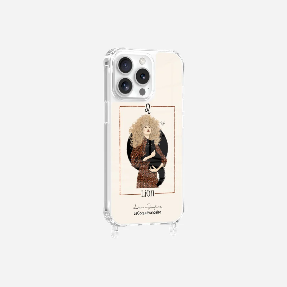 Coque LUDIVINE JOSEPHINE X LCF Anneaux Imprimee Lion - Image 18