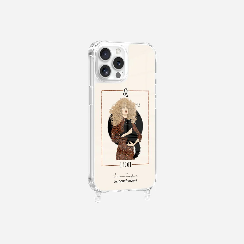 Coque LUDIVINE JOSEPHINE X LCF Anneaux Imprimee Lion - Image 19