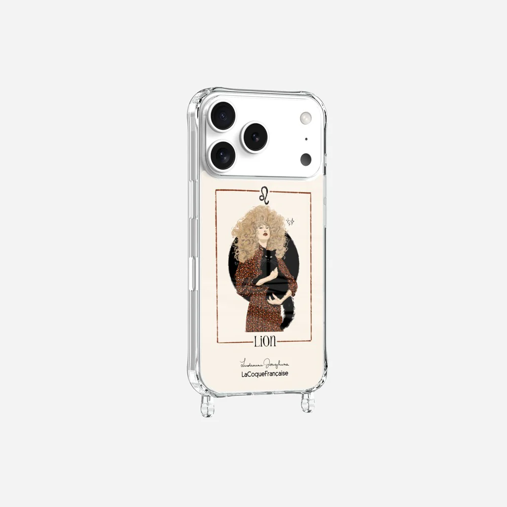 Coque LUDIVINE JOSEPHINE X LCF Anneaux Imprimee Lion - Image 2