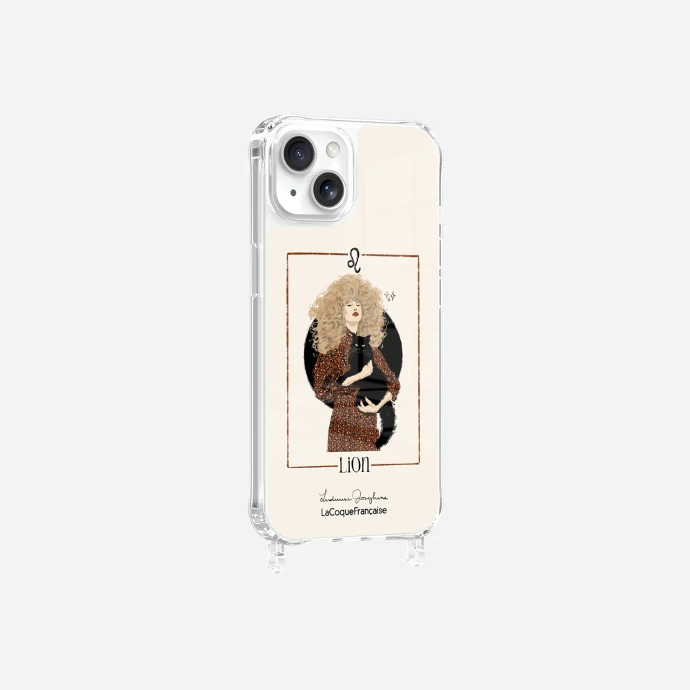 Coque LUDIVINE JOSEPHINE X LCF Anneaux Imprimee Lion - Image 20