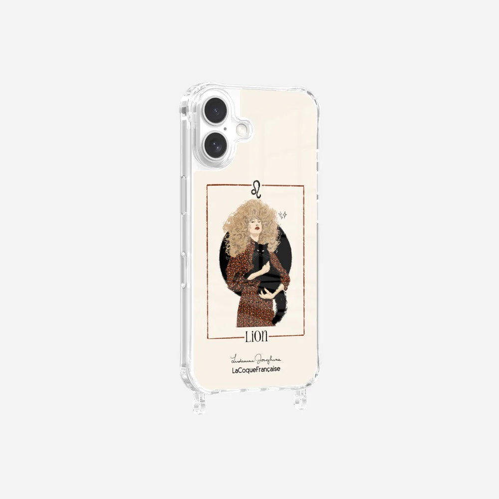 Coque LUDIVINE JOSEPHINE X LCF Anneaux Imprimee Lion - Image 8